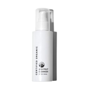 Certified Organic AHA Fruit Cleanser.